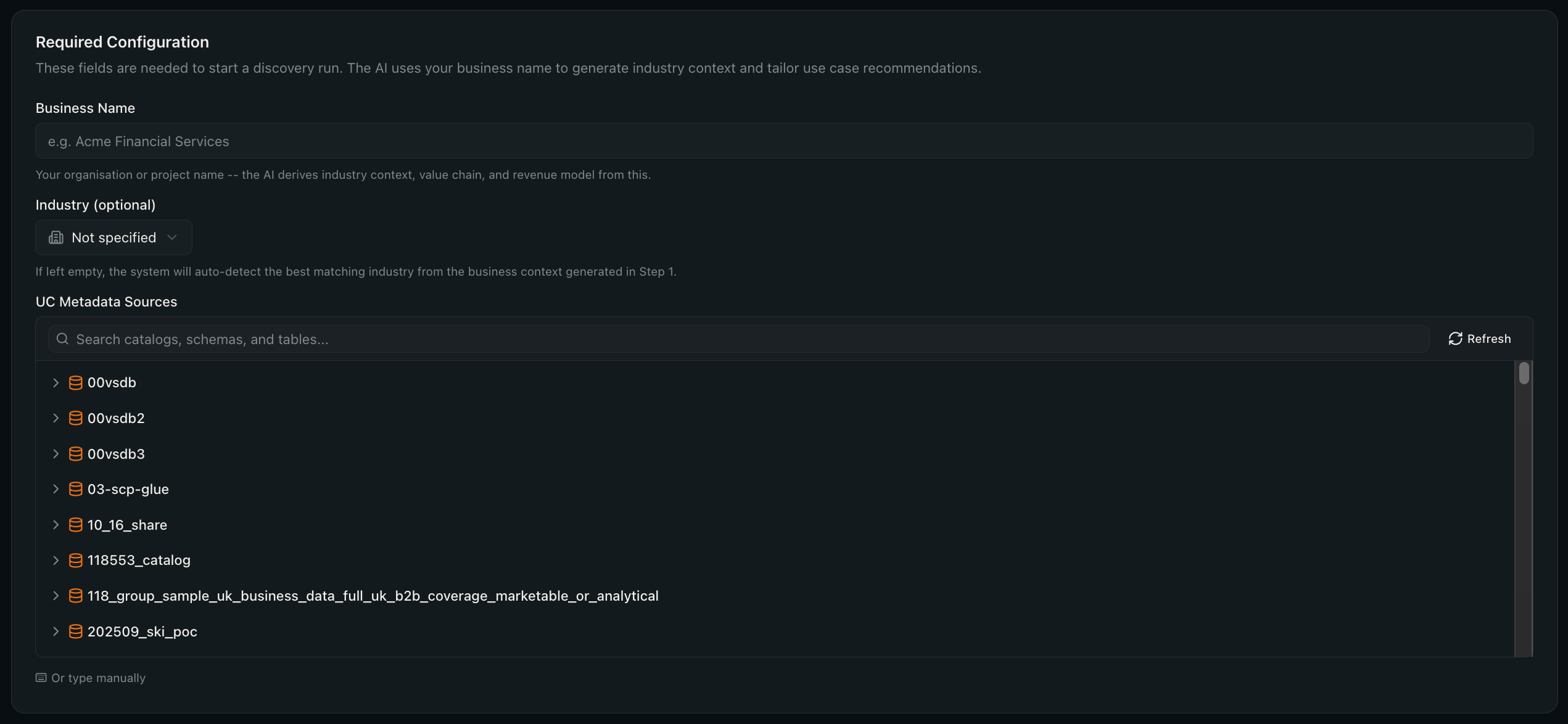Catalog Browser