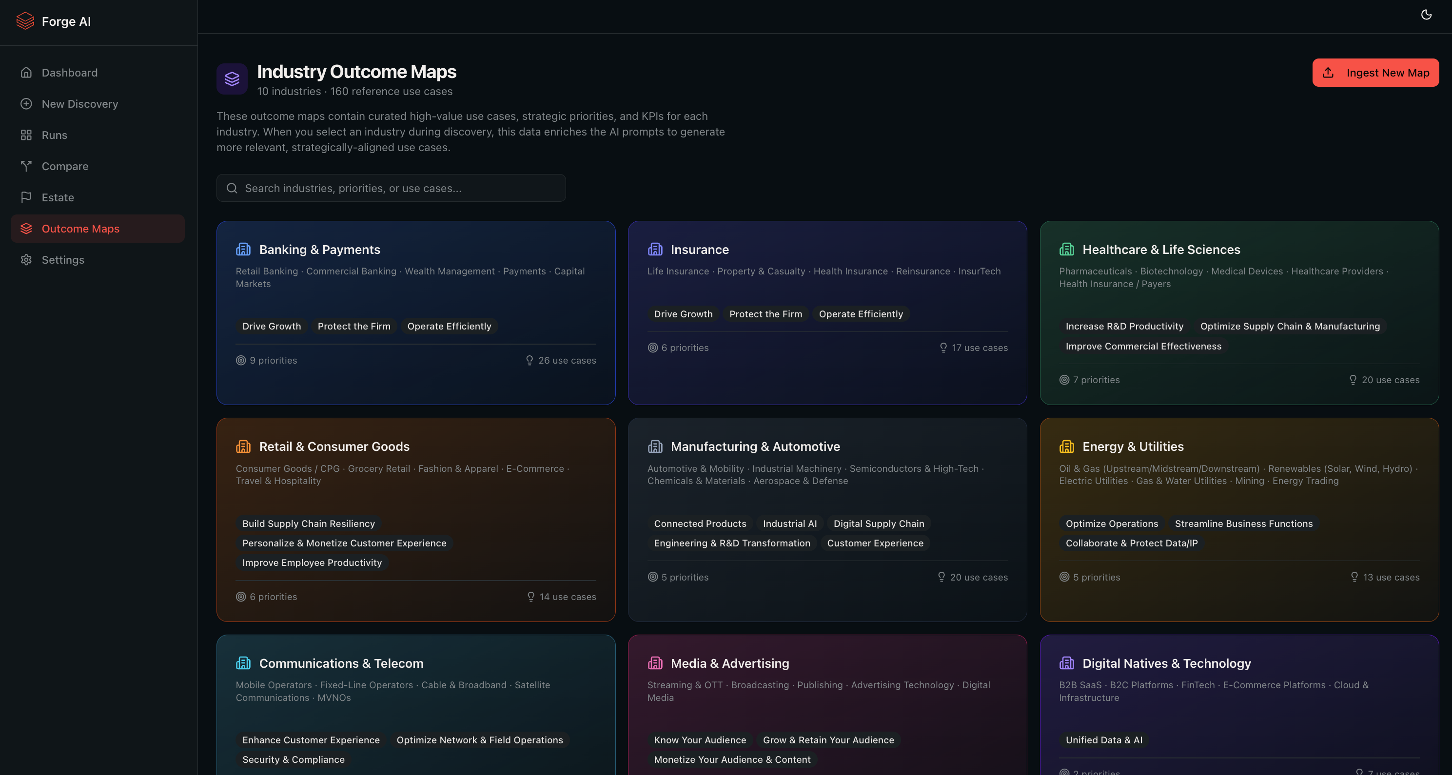 Industry Outcome Maps