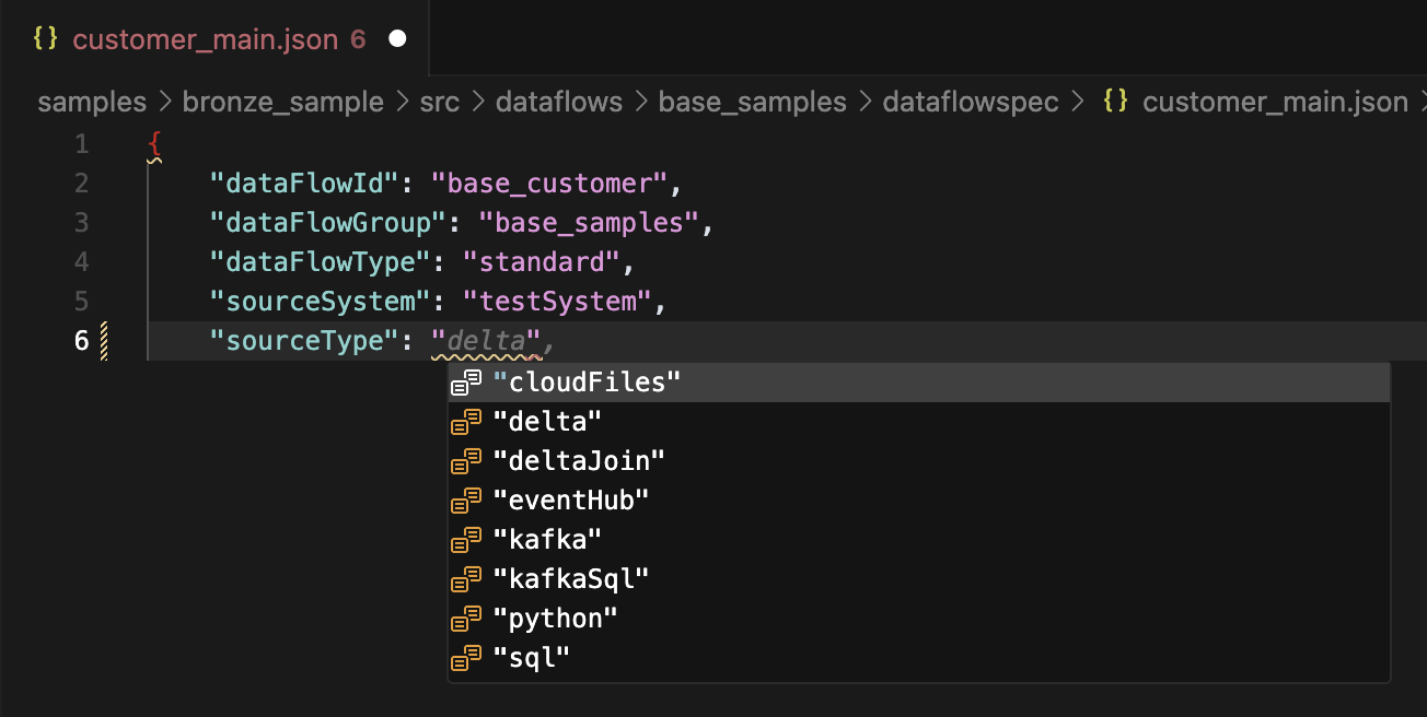 IntelliSense Values